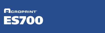 ES700 Time Recorder